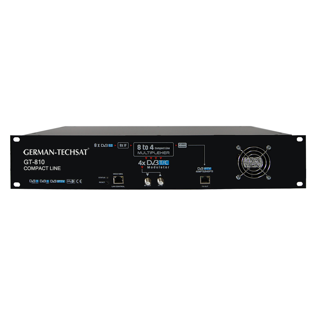 هداند ژرمن تک ست GT-810 HEADEND - تکنو تصویر